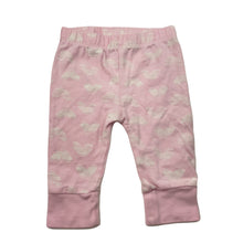 Load image into Gallery viewer, Girls Target, organic cotton blend leggings / bottoms, elasticated, GUC, size 000,  