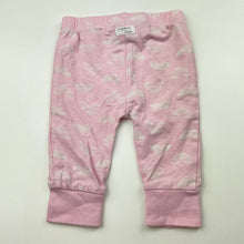 Load image into Gallery viewer, Girls Target, organic cotton blend leggings / bottoms, elasticated, GUC, size 000,  