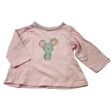 Load image into Gallery viewer, Girls Target, pink cotton long sleeve top, EUC, size 000,  
