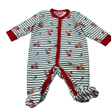 Load image into Gallery viewer, Girls Mini Moi, floral cotton coverall / romper, EUC, size 000,  