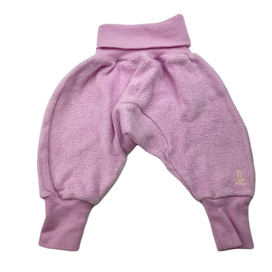 Girls Bonds, pink fleece pants / bottoms, elasticated, FUC, size 000,  