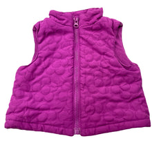 Load image into Gallery viewer, Girls Target, cotton lined quilted lightweight vest, GUC, size 000,  