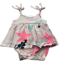 Load image into Gallery viewer, Girls Underworks, stretchy summer romper, EUC, size 000,  