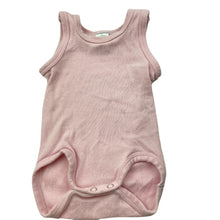 Load image into Gallery viewer, Girls Bonds, pink cotton singletsuit / romper, GUC, size 000,  