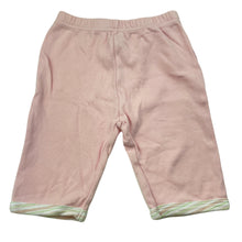 Load image into Gallery viewer, Girls Babybuds, pink cotton leggings / bottoms, elasticated, GUC, size 000,  