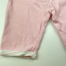 Load image into Gallery viewer, Girls Babybuds, pink cotton leggings / bottoms, elasticated, GUC, size 000,  