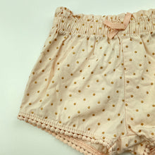Load image into Gallery viewer, Girls Target, lightweight cotton shorts, elasticated, EUC, size 000,  