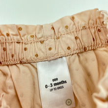 Load image into Gallery viewer, Girls Target, lightweight cotton shorts, elasticated, EUC, size 000,  