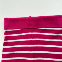 Load image into Gallery viewer, Girls Parvel, striped cotton leggings / bottoms, GUC, size 0000,  