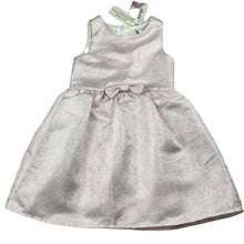 Load image into Gallery viewer, Girls Mango, metallic pink party dress, NEW, size 3, L: 52cm