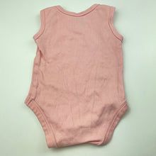 Load image into Gallery viewer, Girls Baby Berry, pink cotton bodysuit / romper, GUC, size 00,  