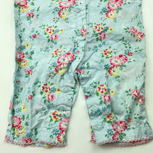 Load image into Gallery viewer, Girls Cath Kids, lightweight floral cotton romper, GUC, size 00,  