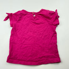 Load image into Gallery viewer, Girls Baby Berry, pink cotton t-shirt / top, GUC, size 0,  