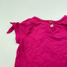 Load image into Gallery viewer, Girls Baby Berry, pink cotton t-shirt / top, GUC, size 0,  
