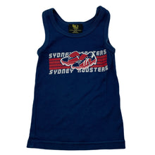 Load image into Gallery viewer, unisex Team NRL, Sydney Roosters cotton t-shirt / top, FUC, size 3,  