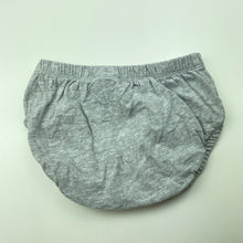 Load image into Gallery viewer, Girls Carters, grey cotton nappy cover, GUC, size 12 months,  
