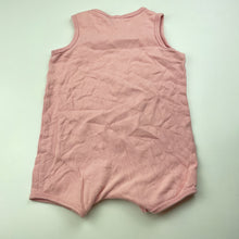 Load image into Gallery viewer, Girls Dymples, pink cotton romper, GUC, size 1,  