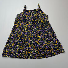 Load image into Gallery viewer, Girls Mango, floral cotton summer dress, EUC, size 1, L: 43cm