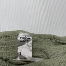 Load image into Gallery viewer, Girls Anko, tiered crinkle skirt, elasticated, GUC, size 1,  