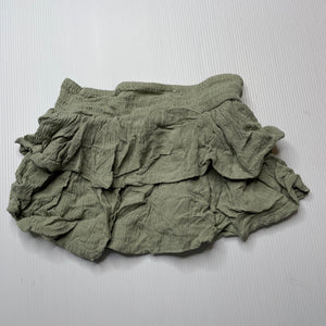 Girls Anko, tiered crinkle skirt, elasticated, GUC, size 1,  