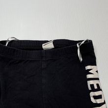 Load image into Gallery viewer, Girls H&amp;M, fleece lined leggings, elasticated, GUC, size 1,  