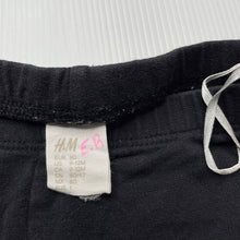 Load image into Gallery viewer, Girls H&amp;M, fleece lined leggings, elasticated, GUC, size 1,  