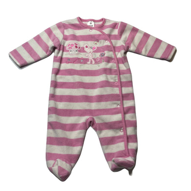 Girls Target, soft fleece coverall / romper, GUC, size 00,  