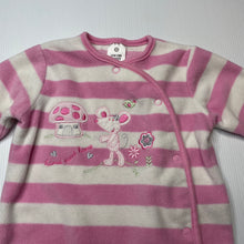 Load image into Gallery viewer, Girls Target, soft fleece coverall / romper, GUC, size 00,  