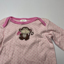 Load image into Gallery viewer, Girls Baby Gear, pink cotton bodysuit / romper, EUC, size 12 months,  