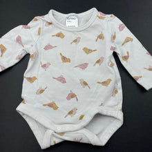 Load image into Gallery viewer, Girls Anko, stretchy bodysuit / romper, birds, GUC, size 0000,  