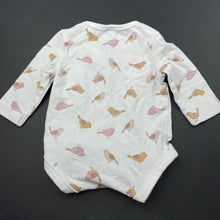 Load image into Gallery viewer, Girls Anko, stretchy bodysuit / romper, birds, GUC, size 0000,  