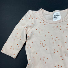 Load image into Gallery viewer, Girls Anko, organic cotton bodysuit / romper, EUC, size 0000,  
