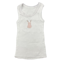 Load image into Gallery viewer, Girls Anko, cotton singlet top, rabbit, GUC, size 0000,  