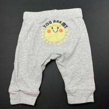 Load image into Gallery viewer, Girls Pekkle, grey cotton leggings / bottoms, GUC, size 3 months,  