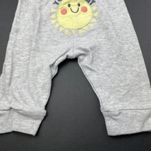 Load image into Gallery viewer, Girls Pekkle, grey cotton leggings / bottoms, GUC, size 3 months,  
