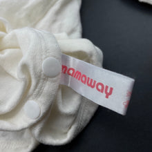 Load image into Gallery viewer, Girls Mamaway, cotton bodysuit / romper, EUC, size 0000-000,  