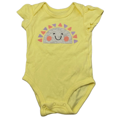 Girls Pekkle, embroidered cotton bodysuit / romper, GUC, size 3 months,  