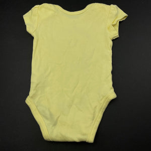 Girls Pekkle, embroidered cotton bodysuit / romper, GUC, size 3 months,  