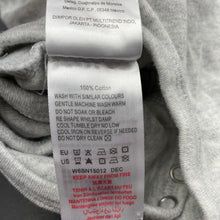 Load image into Gallery viewer, Boys Baby Patch, grey marle bodysuit / romper, GUC, size 3 months,  