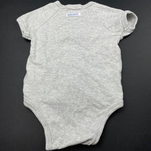 Load image into Gallery viewer, Boys Baby Patch, grey marle bodysuit / romper, GUC, size 3 months,  