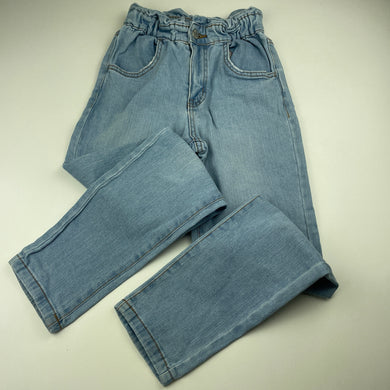 Girls 1964 Denim Co, stretch denim jeans, elasticated, Inside leg: 61cm, FUC, size 10,  