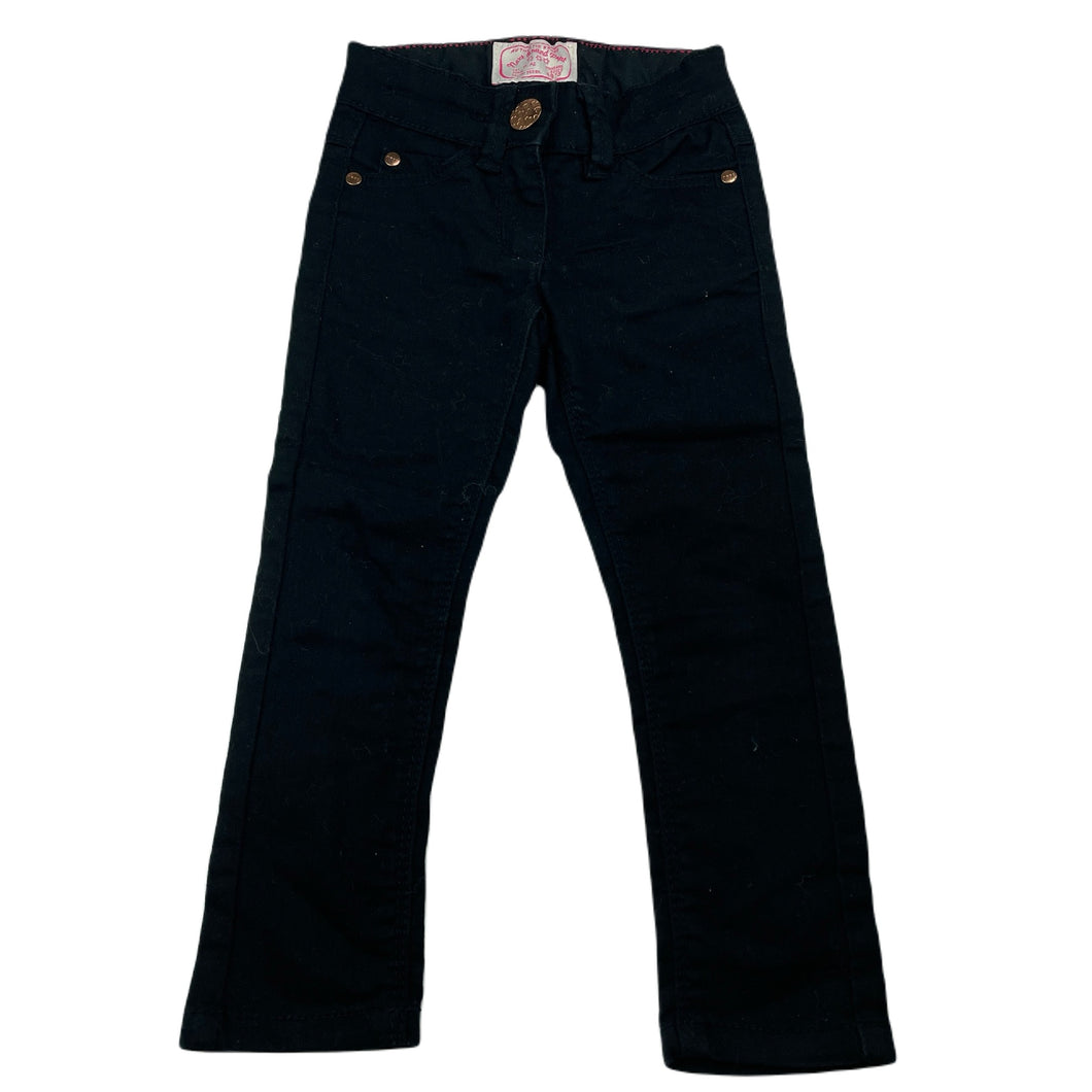 Girls Next, stretch lightweight denim pants, adjustable, Inside leg: 36.5cm, EUC, size 3,  