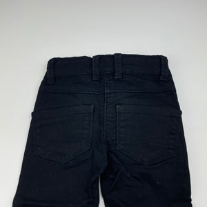 Girls Next, stretch lightweight denim pants, adjustable, Inside leg: 36.5cm, EUC, size 3,  