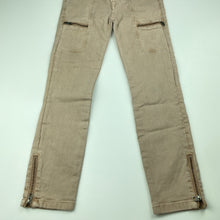 Load image into Gallery viewer, Girls Witchery, stretch cotton casual pants, adjustable, Inside leg: 51cm, GUC, size 6,  