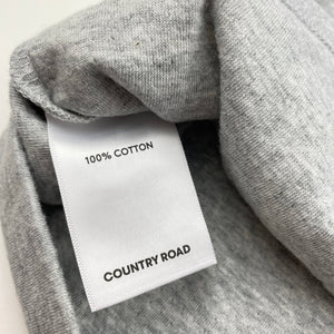Girls Country Road, grey organic cotton pyjama t-shirt / top, NEW, size 10-11,  