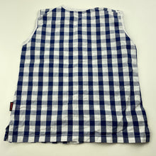 Load image into Gallery viewer, Boys Alam&#39;s, checked lightweight top, armpit to armpit: 30cm, EUC, size 4-5,  