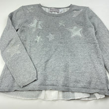 Load image into Gallery viewer, Girls BOBOLI, grey knit sweater / top, FUC, size 5,  