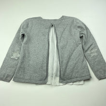 Load image into Gallery viewer, Girls BOBOLI, grey knit sweater / top, FUC, size 5,  
