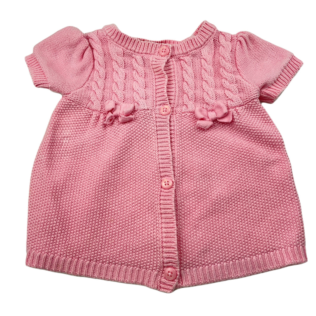 Girls Gymboree, knitted cotton cardigan / top, FUC, size 00,  