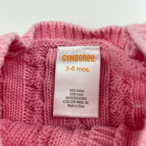Girls Gymboree, knitted cotton cardigan / top, FUC, size 00,  